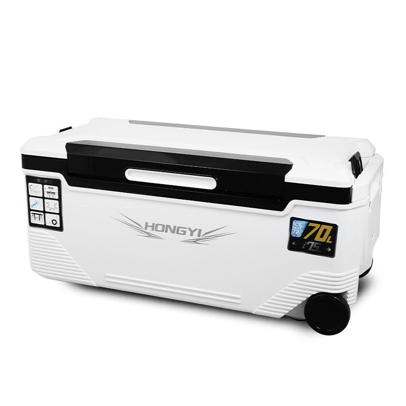 A full set of fishing refrigerators can sit in a cold, high-capacity colder, thicker, warmer, hotter